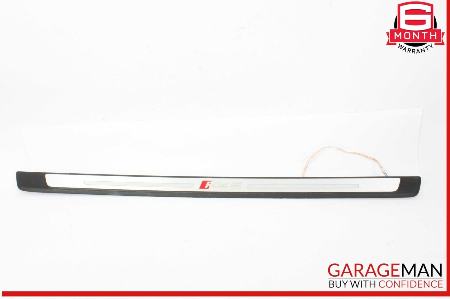 18-23 Audi RS5 Front Left and Front Right Side Door Sill Trim Set 8W6947417B OEM