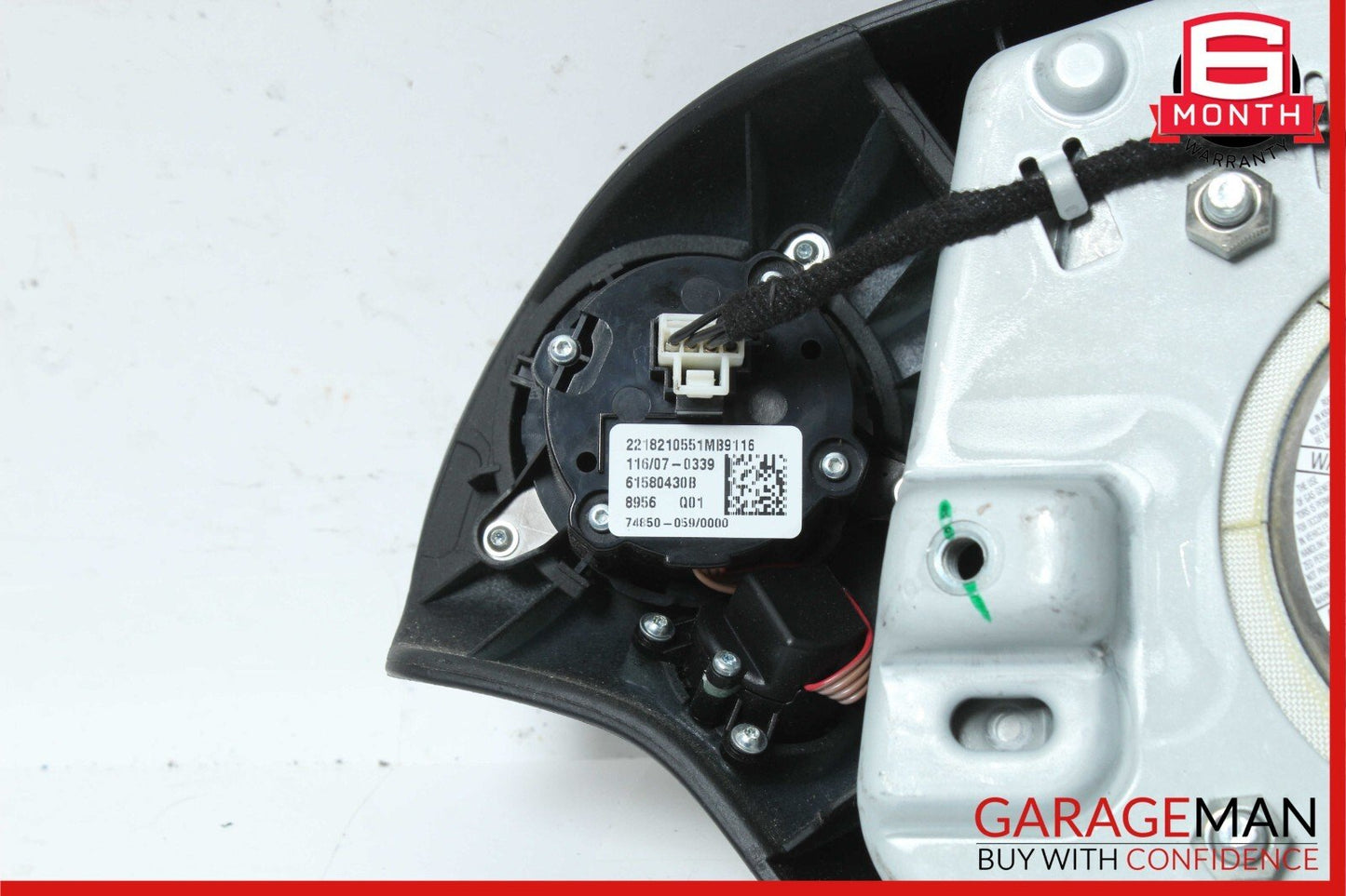 07-10 Mercedes S550 S500 CL500 CL550 Steering Wheel Airbag Air Bag Black