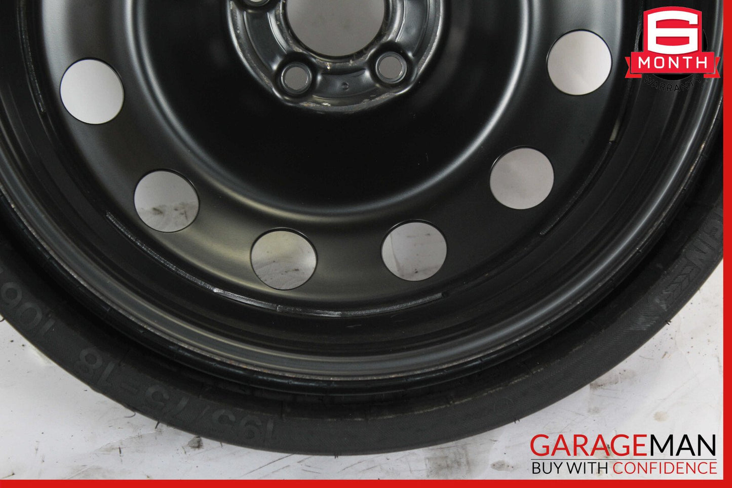 06-13 Mercedes W251 R320 R350 R500 Emergency Spare Tire Wheel Rim 195/75 18"