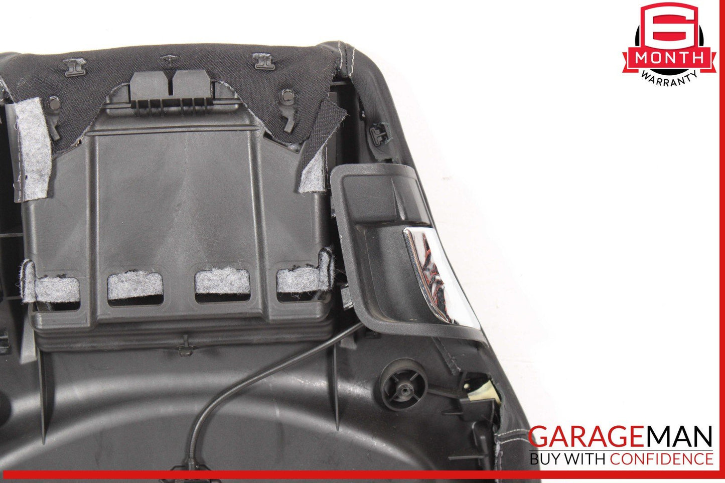 10-17 Mercedes E350 C250 Coupe Front Right Side Top Upper Seat Cushion Black OEM