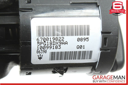 14-17 Maserati Ghibli Dash Headlight Head Light Lamp Control Switch Module