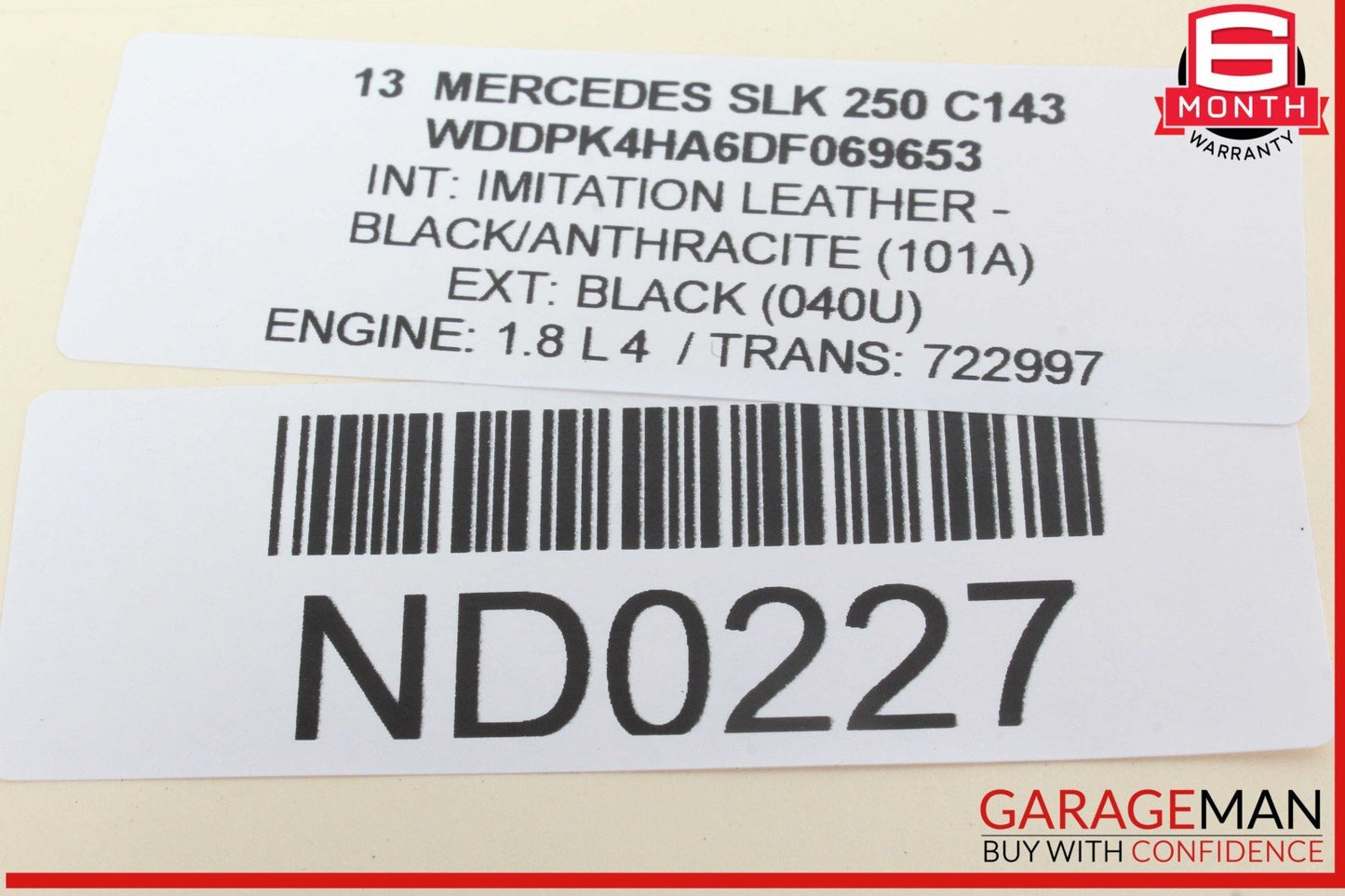 12-20 Mercedes R172 SLK250 SLK350 Front Left Side Door Lock Latch Actuator OEM
