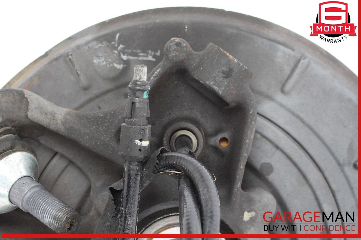 06-12 Mercedes X164 GL450 4MATIC Rear Left Side Spindle Knuckle w/ Rotor Disc