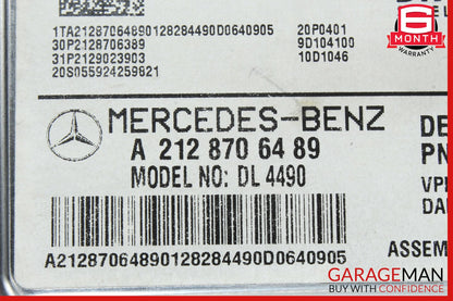 12-14 Mercedes W204 C250 CLS500 Sirius Satellite Radio Receiver Control Module