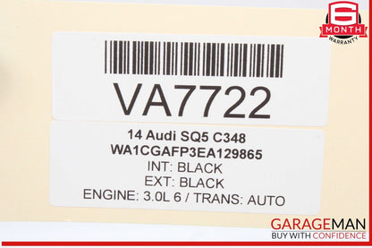 14-17 Audi SQ5 Q5 Rear Left Driver Side Window Regulator Motor 8K0959811A OEM