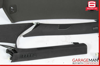 15-18 Porsche Macan 95B Headliner Pillar Trim Panel Cover Set Grey OEM