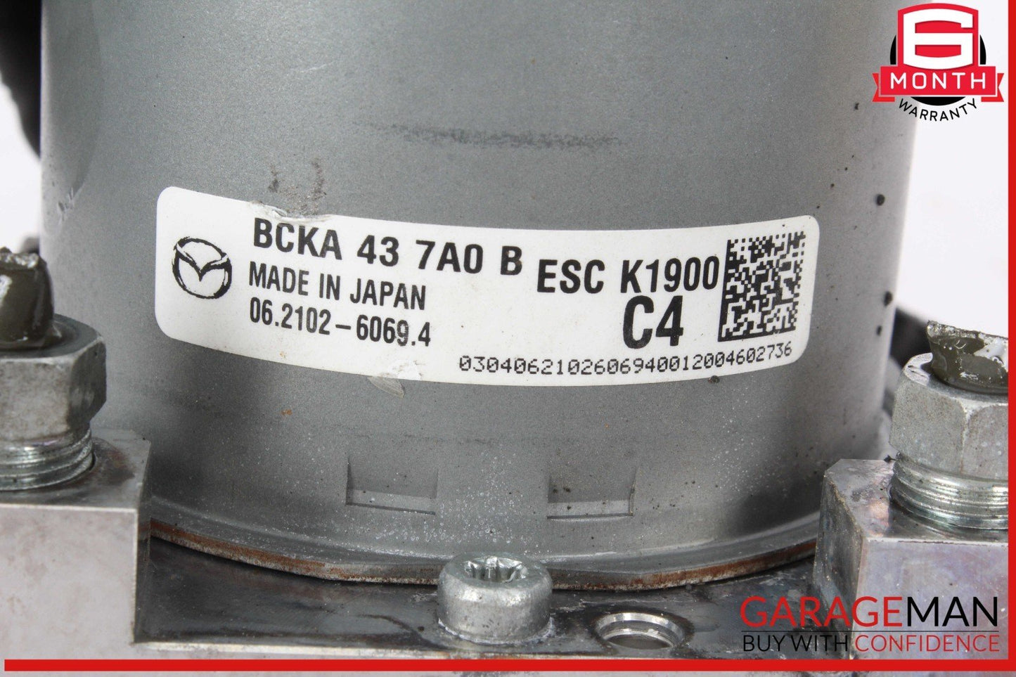 19-23 Mazda 3 ABS Anti Lock Brake Pump Module BCKA437A0B OEM