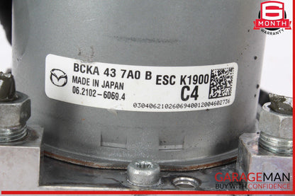 19-23 Mazda 3 ABS Anti Lock Brake Pump Module BCKA437A0B OEM