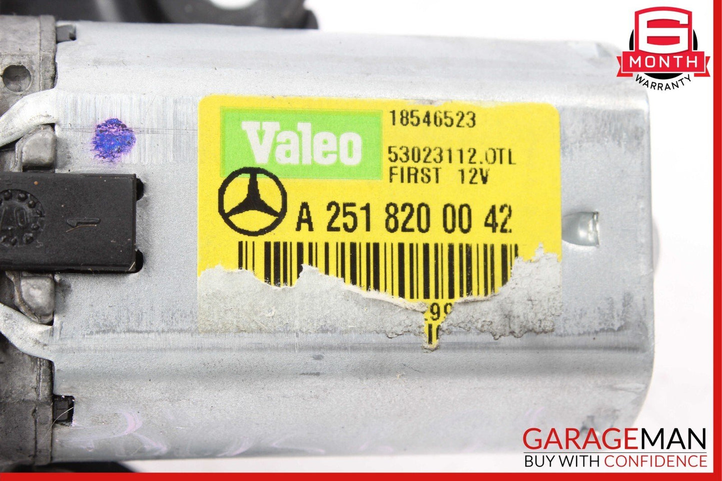06-13 Mercedes R350 GL450 Valeo Rear Window Windshield Glass Wiper Motor Unit