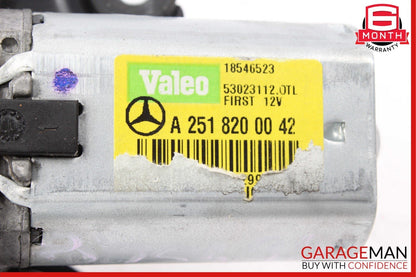 06-13 Mercedes R350 GL450 Valeo Rear Window Windshield Glass Wiper Motor Unit