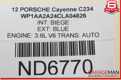 11-17 Porsche Cayenne 958 Rear Right or Left Side Door Control Module OEM