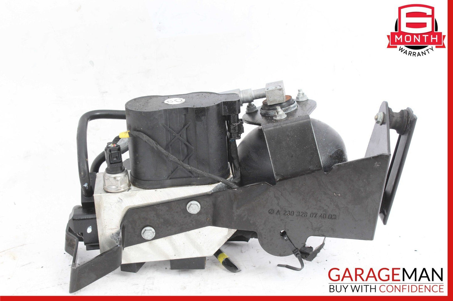 07-14 Mercedes R230 SL550 ABC Hydraulic Valve Block Rear Suspension Pump OEM