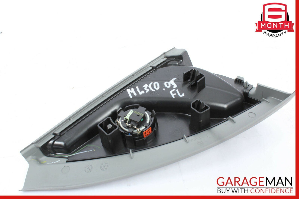 06-12 Mercedes ML350 GL450 Front Left Tweeter Speaker Door Mirror Cover Gray