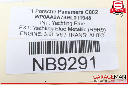10-16 Porsche Panamera 970 Rear Right / Rear Left Side CV Axle Shaft OEM