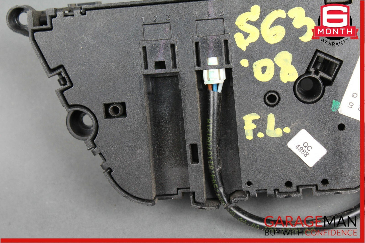 07-13 Mercedes W221 S63 CL63 Front Left Driver Seat Control Memory Switch OEM