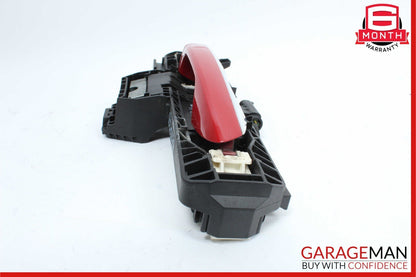 08-14 Mercedes W204 C250 C300 Rear Right Side Exterior Door Handle Red OEM