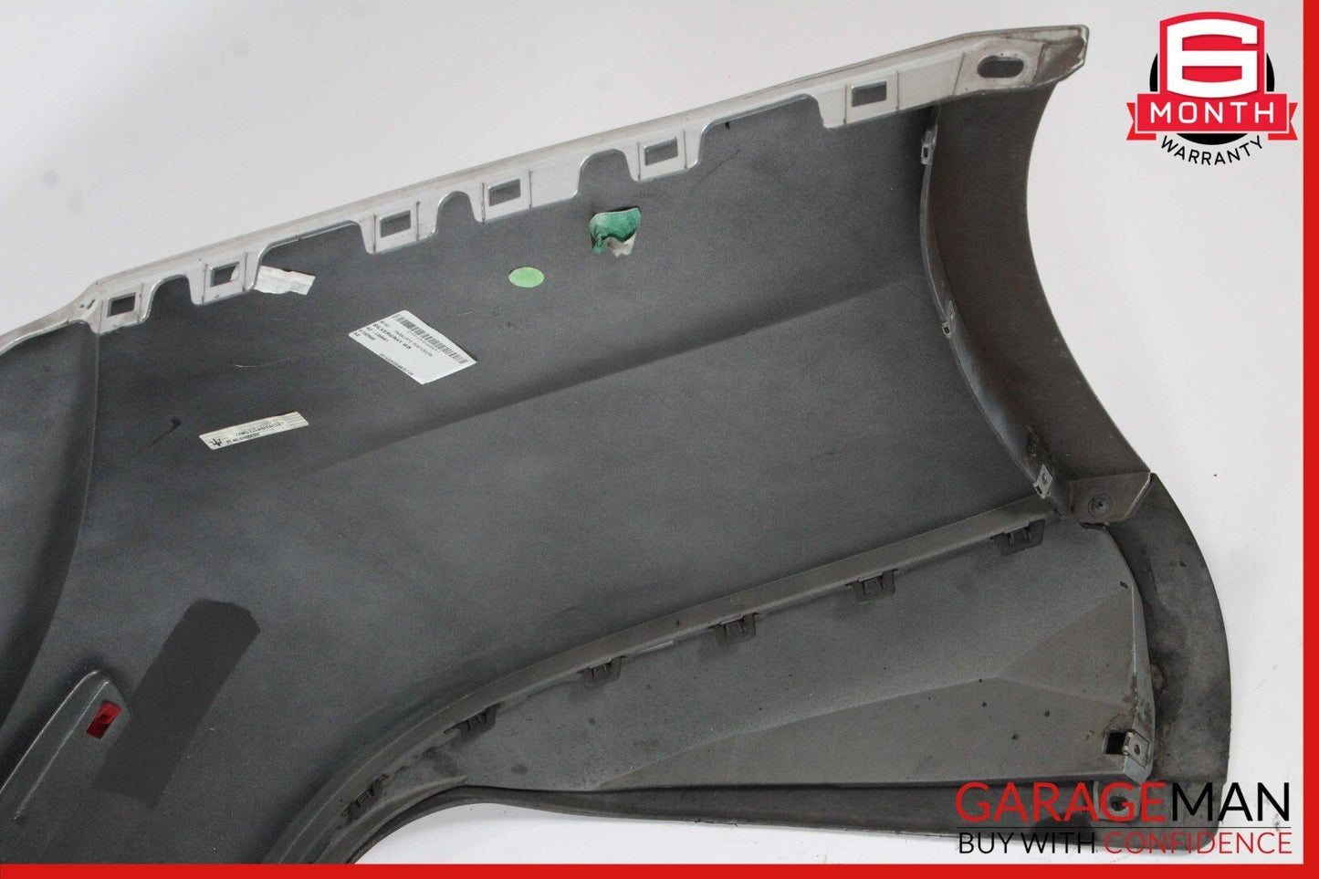 14-17 Maserati Ghibli M157 Rear Bumper Cover Panel Silver OEM
