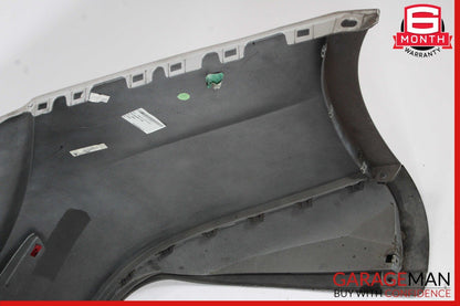 14-17 Maserati Ghibli M157 Rear Bumper Cover Panel Silver OEM