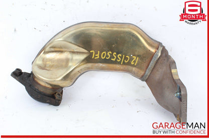 12-18 Mercedes W218 CLS550 4.6L Left Exhaust Pipe Adapter 2781400908 OEM