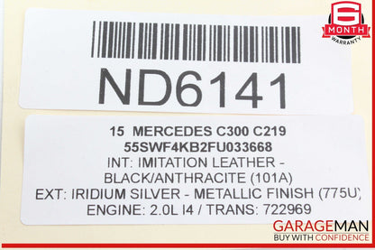 15-20 Mercedes W205 C300 C350e Front Left Side Door Lock Latch Actuator OEM