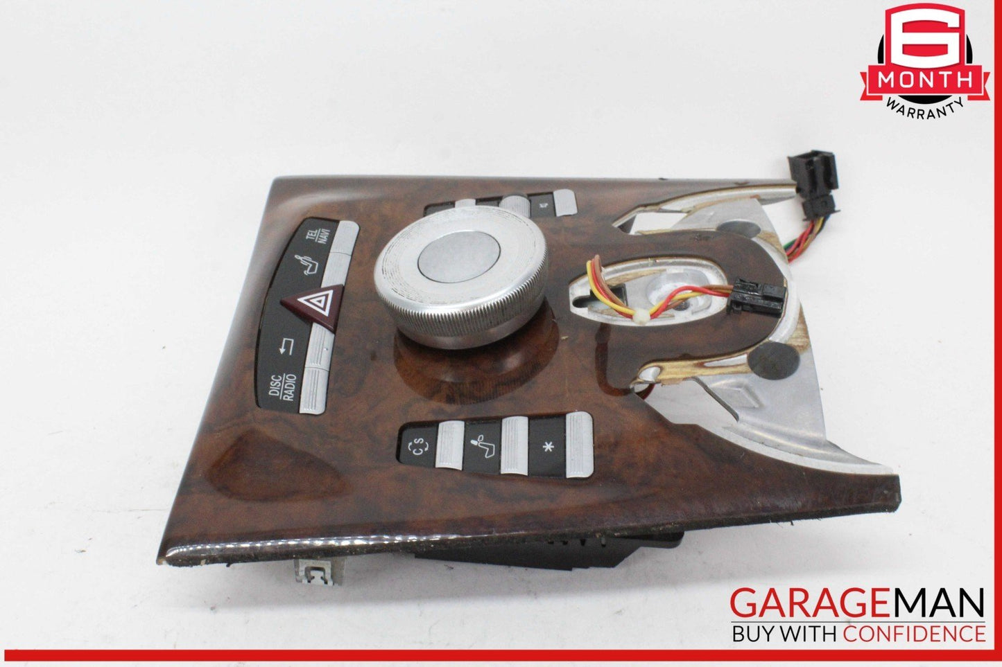 07-09 Mercedes W216 CL550 Center Console Multi Function Switch w/ Trim OEM