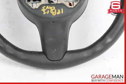 11-14 Porsche Cayenne 958 S Steering Wheel w/ Paddle Shifters Black OEM