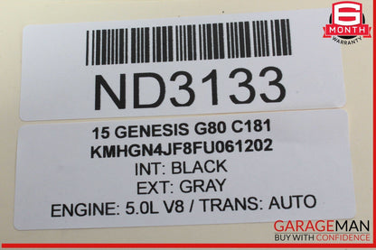 15-20 Hyundai Genesis G80 Rear Right Passenger Side Door Lock Latch Actuator OEM