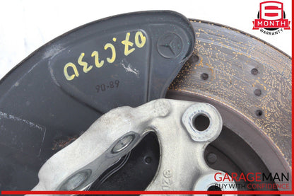 05-07 Mercedes W203 C230 Rear Right Spindle Knuckle w/ Brake Rotor Disc Drilled