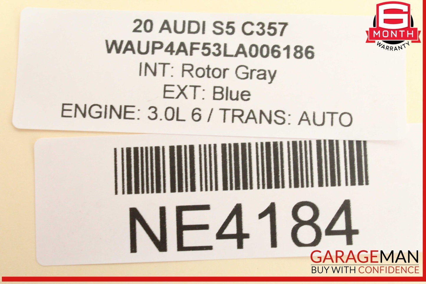 18-24 Audi S5 RS5 Rear Right Passenger Side CV Axle Driveshaft 8W0501204F OEM