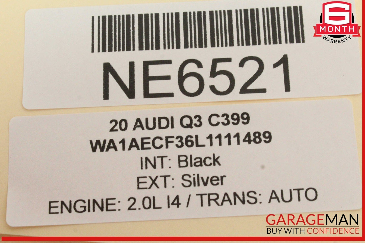 19-24 Audi Q3 Front Right Passenger Side Door Lock Latch Actuator 5TB837016C OEM