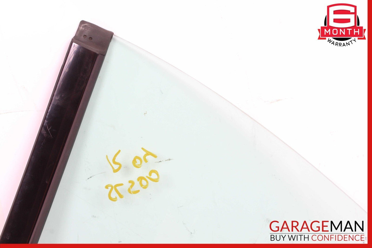 03-12 Mercedes R230 SL500 SL55 Rear Right Side Quarter Window Glass Clear