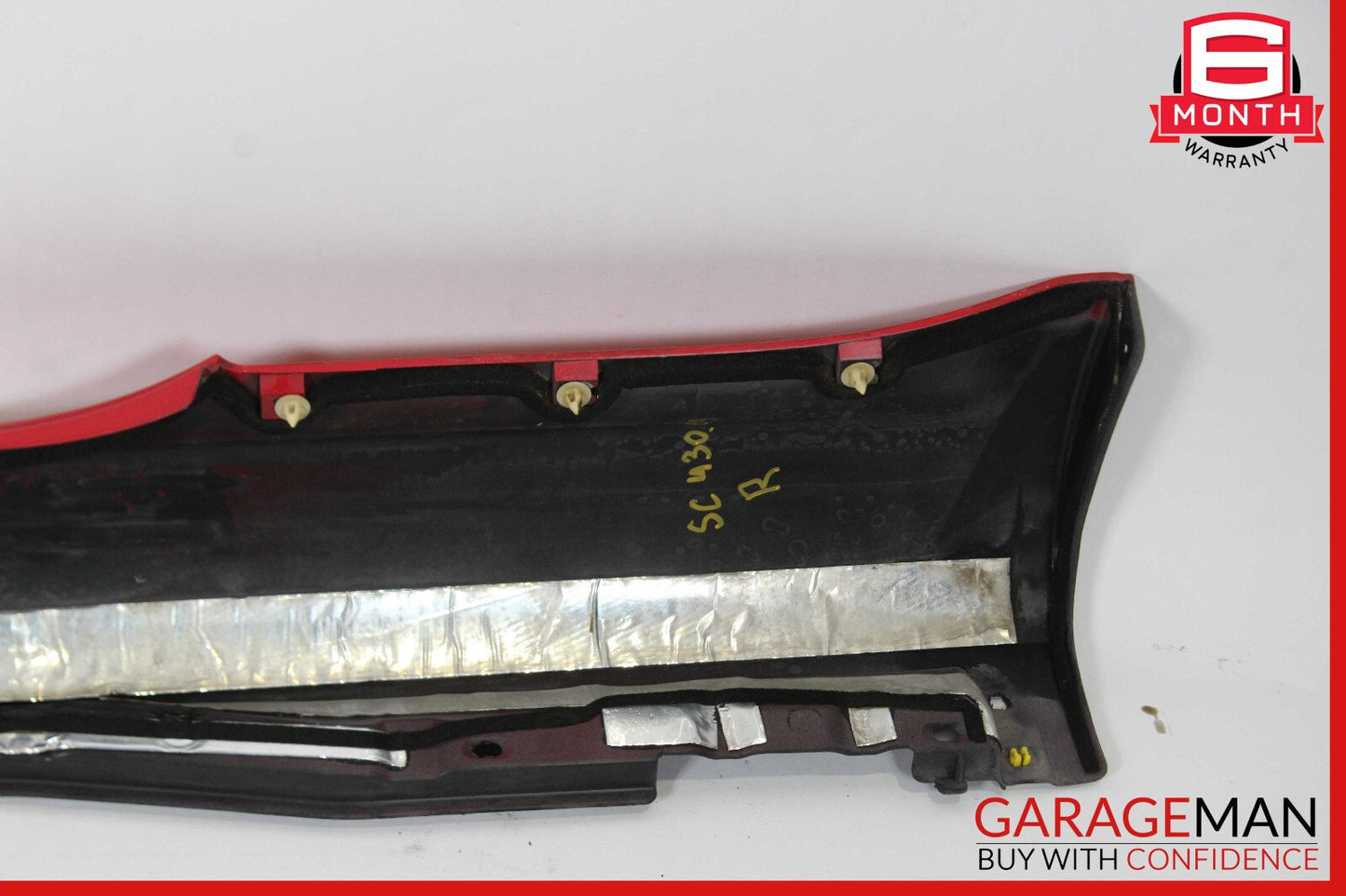 02-10 Lexus SC430 Right Side Skirt Rocker Panel Molding Red OEM