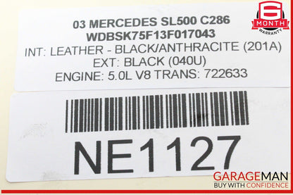 2003-2006 Mercedes-Benz SL500 ABC Hydraulic Tandem Power Steering Pump w/Damper