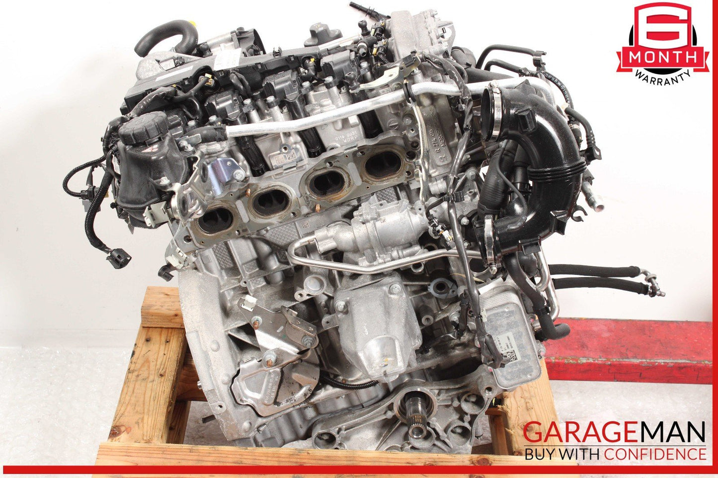 15-20 Mercedes W205 C300 4Matic Engine Motor Block Assembly OEM
