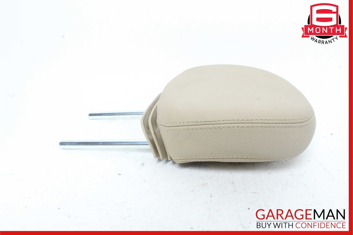 05-11 Mercedes R171 SLK280 Front Left / Right Side Seat Headrest Head Rest Beige