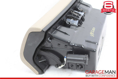 96-99 Mercedes W210 E430 E320 Glove Box Compartment Cup Holder Beige OEM