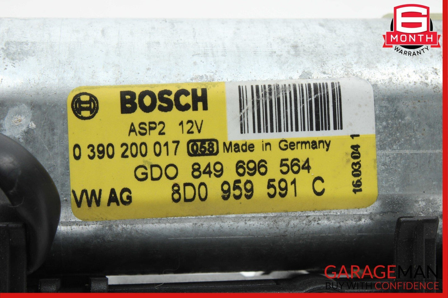 03-10 Porsche Cayenne S 955 957 Sunroof Moonroof Motor Unit 8D0959591C OEM