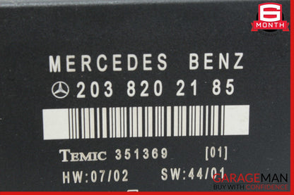 01-07 Mercedes W203 C230 C320 Rear Left Side Door Computer Control Module A95
