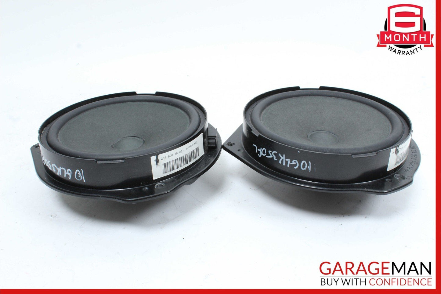 08-15 Mercedes X204 GL350 Front Right & Left Side Door Sound Speaker Set of 2 Pc