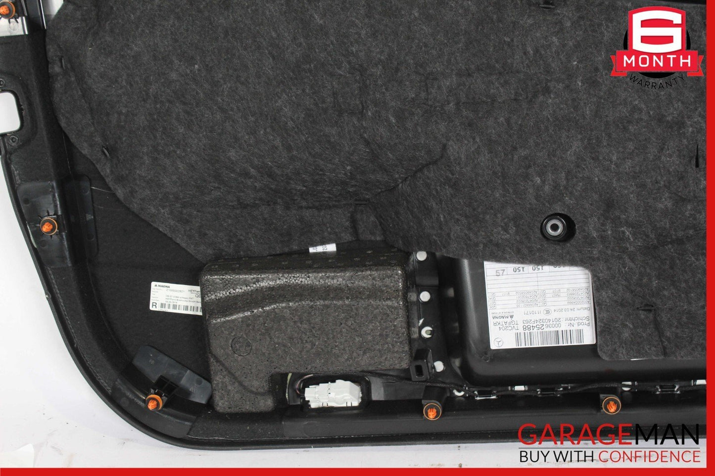 12-14 Mercedes W204 C250 C350 Coupe Front Right Interior Door Panel Assy OEM
