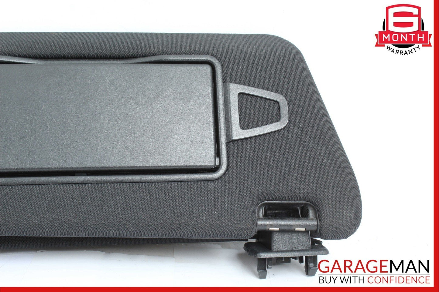 10-16 Mercedes W212 E350 E400 Right Passenger Side Sunvisor Sun Visor Black OEM