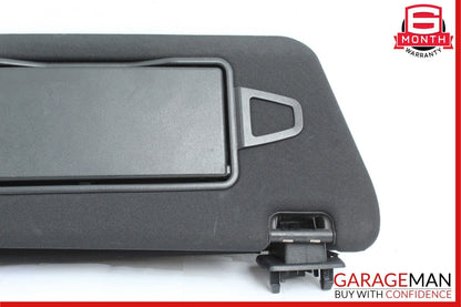 10-16 Mercedes W212 E350 E400 Right Passenger Side Sunvisor Sun Visor Black OEM