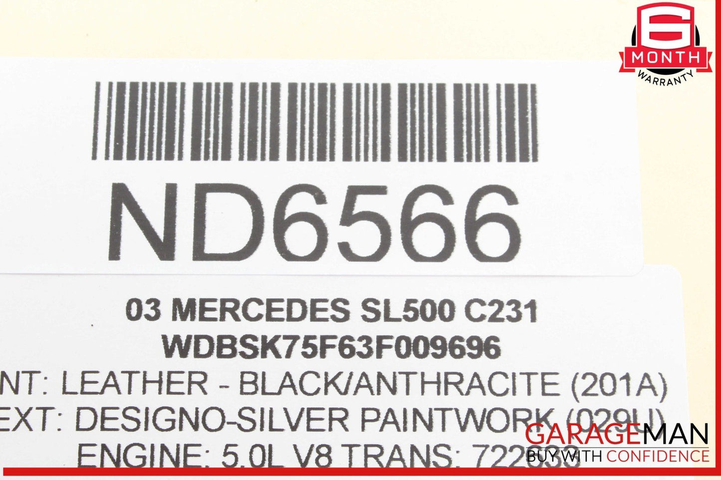 03-12 Mercedes R230 SL500 SL550 SL55 AMG Headlight Control Switch Assembly OEM
