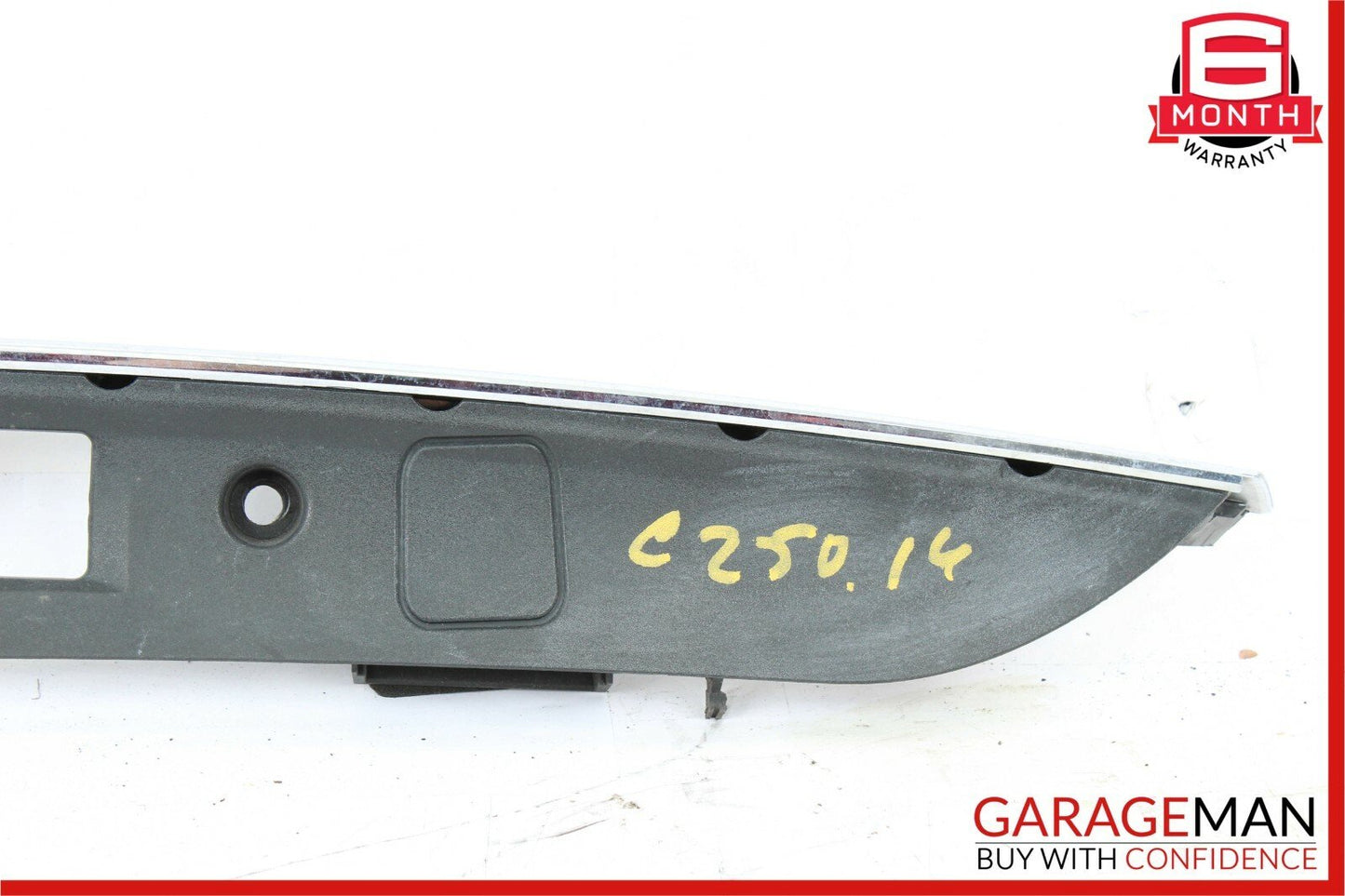08-14 Mercedes W204 C250 Trunk Lid Tailgate Handle Chrome Trim 2047400993 OEM