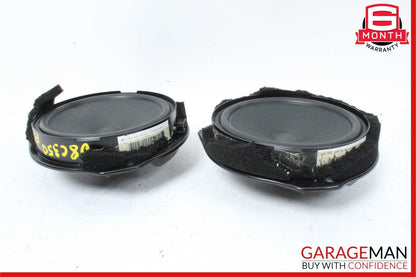 08-14 Mercedes W204 C350 Front Right & Left Side Door Sound Speaker Set of 2 Pc