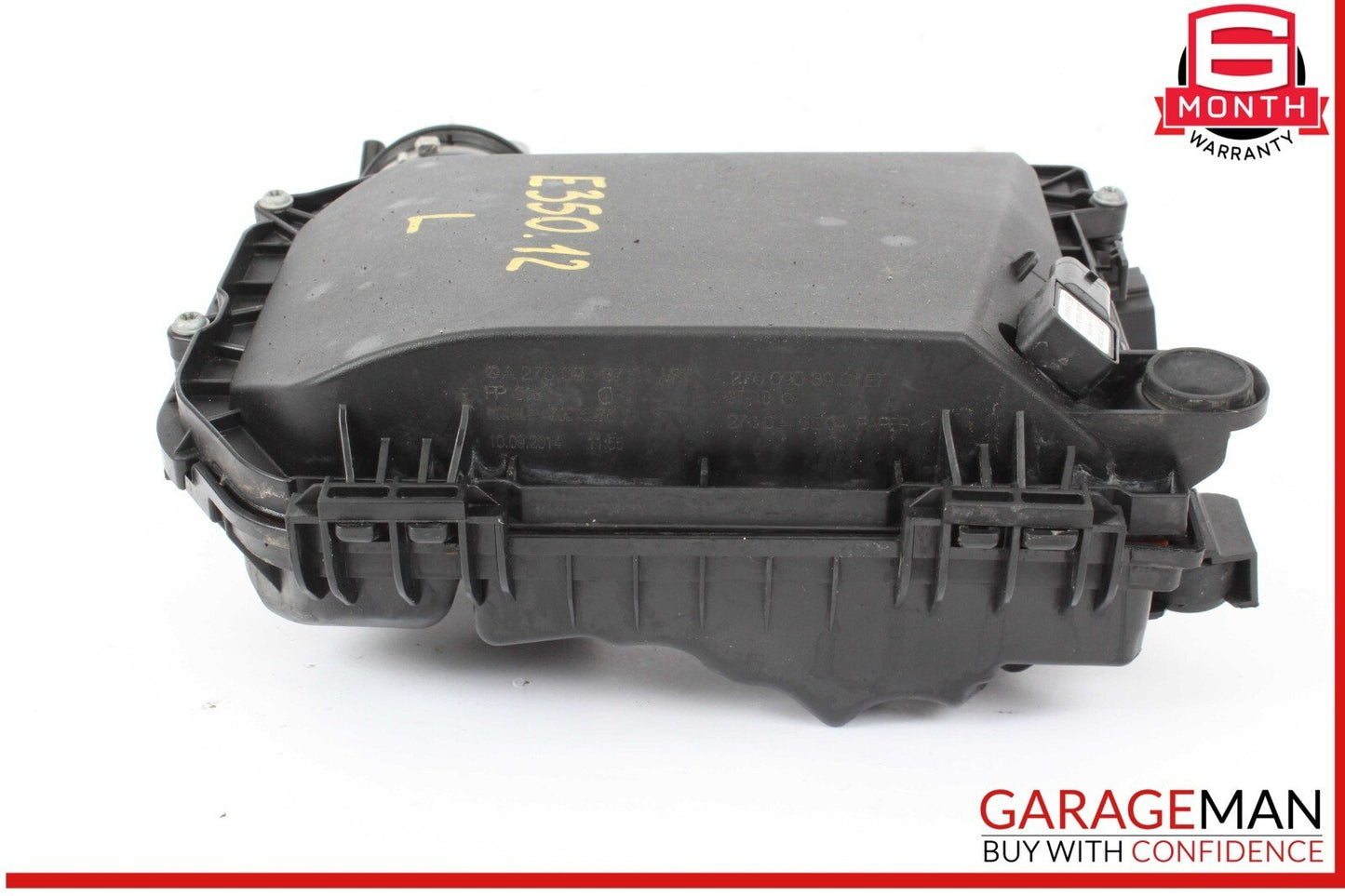 10-21 Mercedes W212 E350 GL450 M276 Air Intake Filter Box Left Driver Side OEM