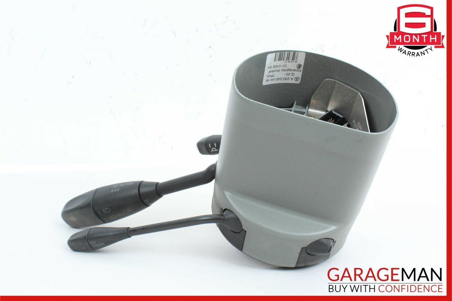 03-06 Mercedes R230 SL500 Steering Column Combination Switch Assembly Grey OEM