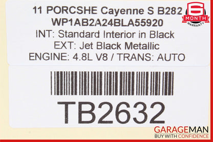 11-17 Porsche Cayenne 958 S Interior Mirror Trim Cover 7PP863081 OEM