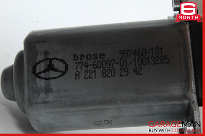 07-13 Mercedes W221 S550 S500 S63 AMG Rear Left Side Door Window Regulator Motor