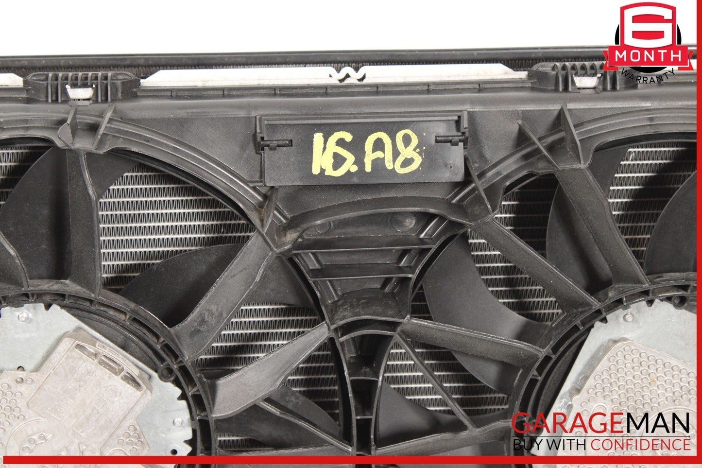 12-18 Audi A8 A7 Engine Cooling Radiator w/ Fan Assembly OEM